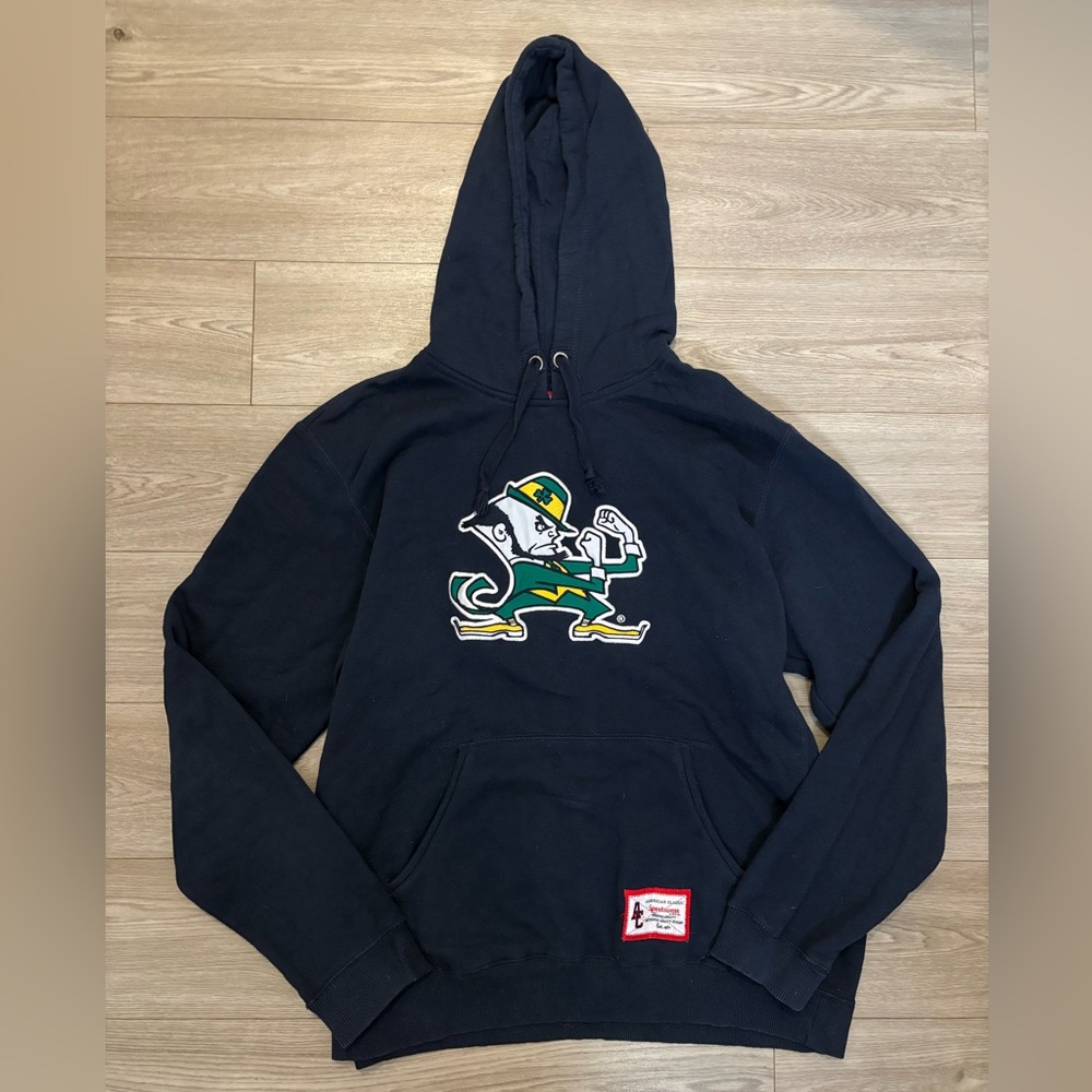 Men's Norte Dame Fighting Irish Stitched Hoodie